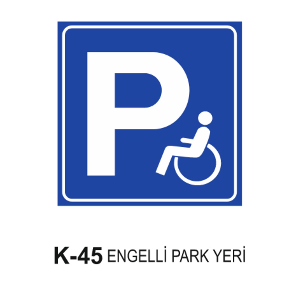 Engelli%20Park%20Yeri%20Trafik%20Levhası%20