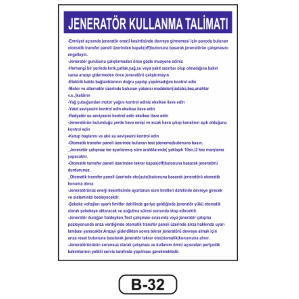 Jeneratör%20Kullanma%20Talimatı%20Levhası