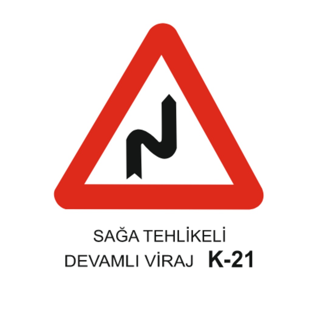 Sağa%20Tehlikeli%20Devamlı%20Viraj%20Trafik%20Levhası%20