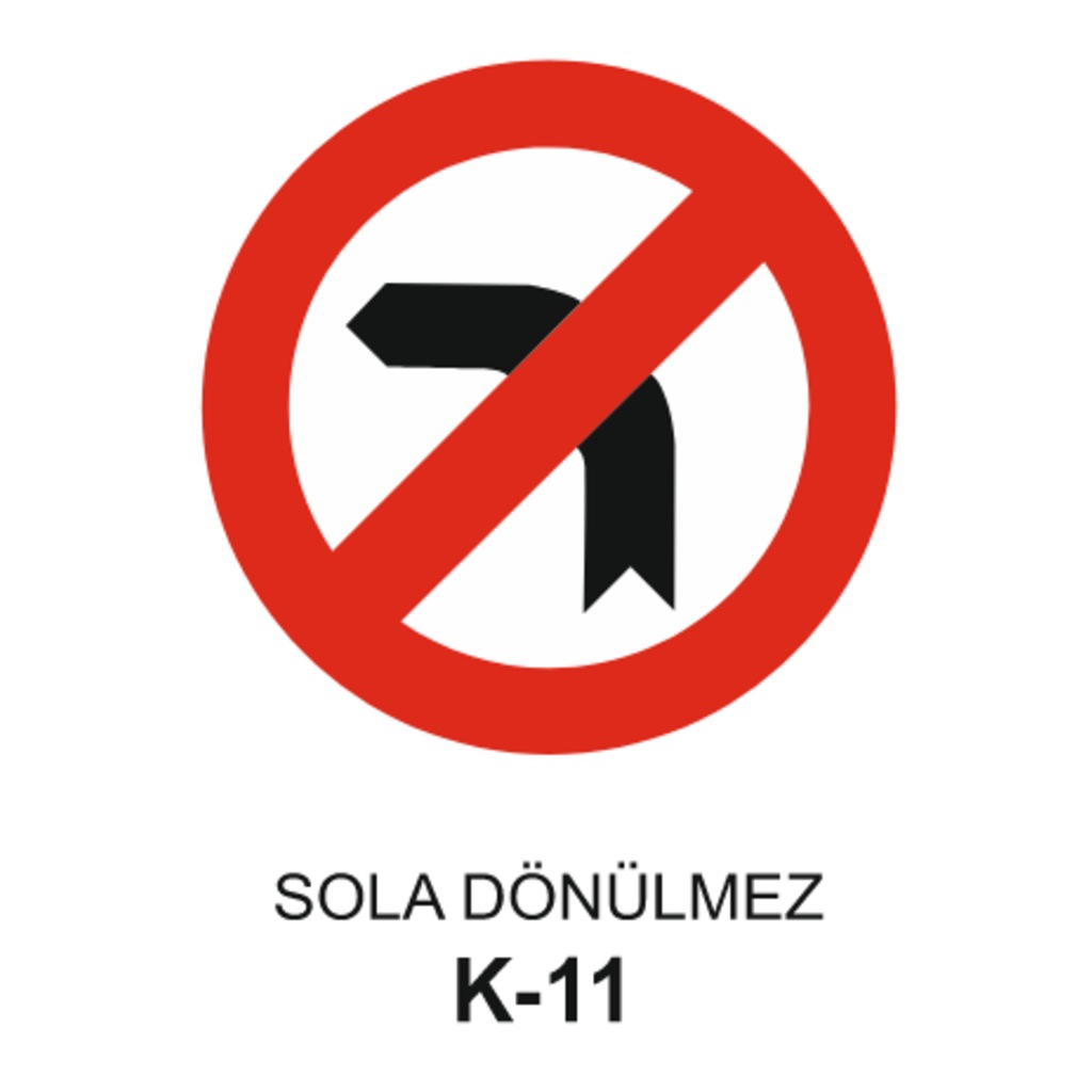 Sola%20Dönülmez%20Trafik%20Levhası%20