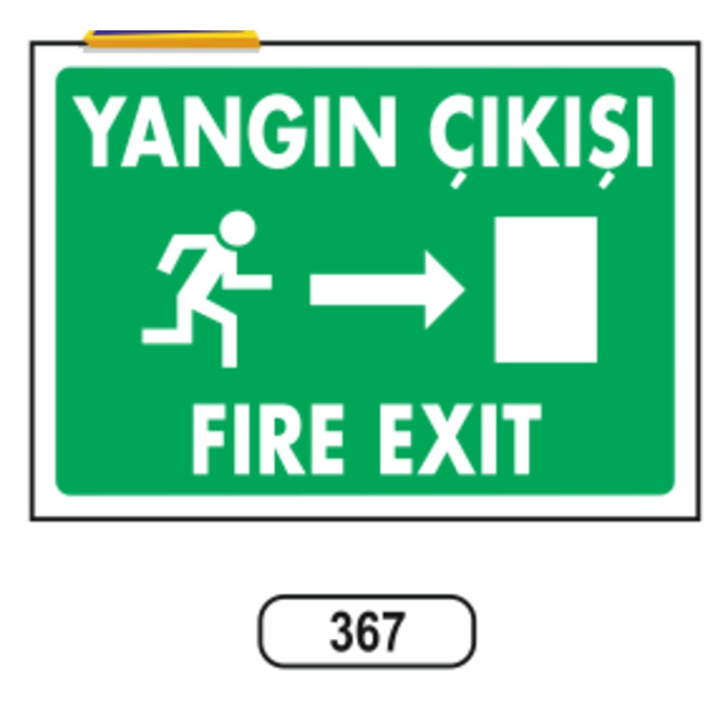 Yangın%20Çıkışı%20Fire%20Exit%20Sağ%20Yön%20Levhası