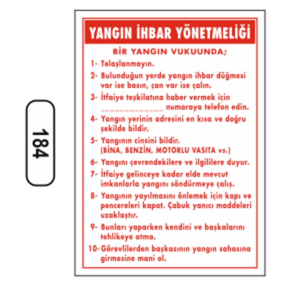 Yangın%20İHbar%20Yönetmeliği%20Uyarı%20ikaz%20Levhası