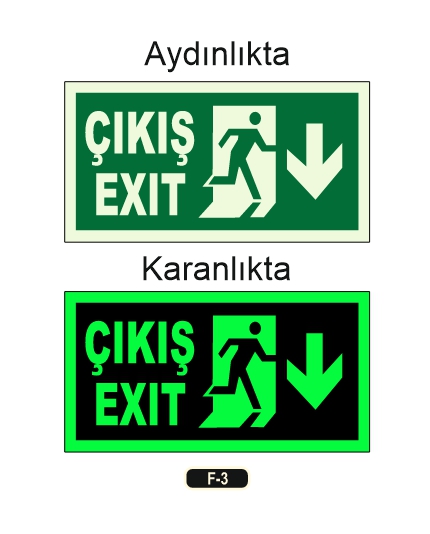 Fosforlu%20Çıkış%20Exit%20Yön%20Levhası%20