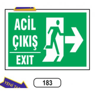 Acil Çıkış Levhaları