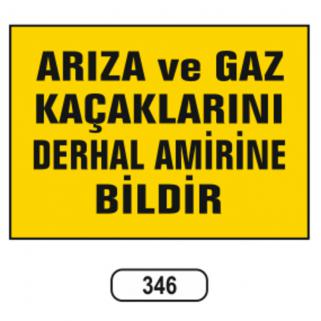 Uyarı İkaz Levhaları