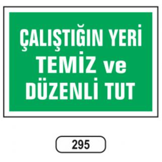 Temizlik Levhaları