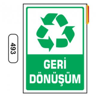 Geri Dönüşüm Levhası