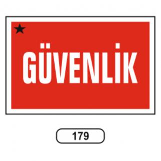 Güvenlik Levhası