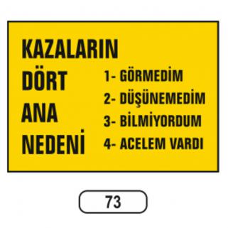 Uyarı İkaz Levhaları