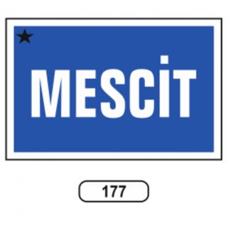 Mescit Levhası