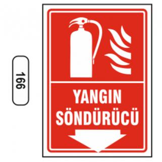 Yangın Söndürücü Levhası