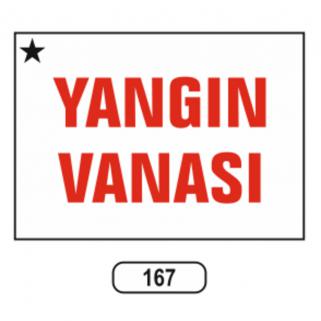 Yangın Vanası Levhası